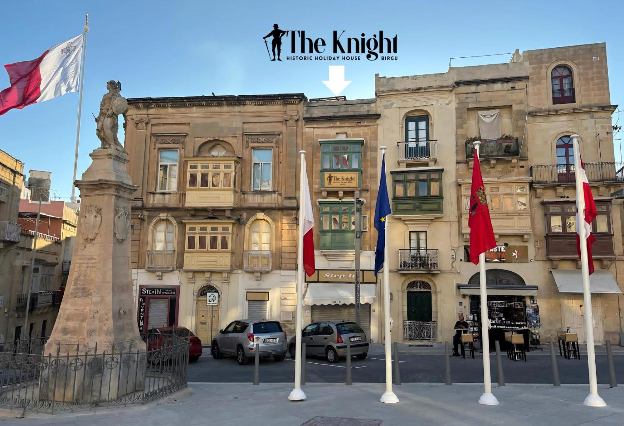 The Knight - Heritage & Art Home At Birgu Square Exterior foto